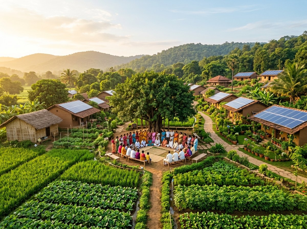 Representative image: Village gathering beneath a tree